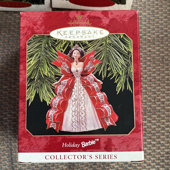 💕✨ Vintage Barbie Hallmark Christmas Ornaments ~ First Five In The Series ✨💕 - Picture 8 of 12